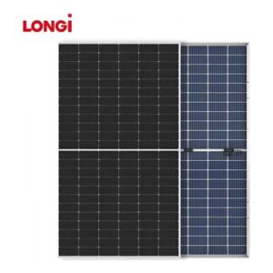 Солнечная панель LONGi 645вт Hi-MO X10 общий вид крупным планом